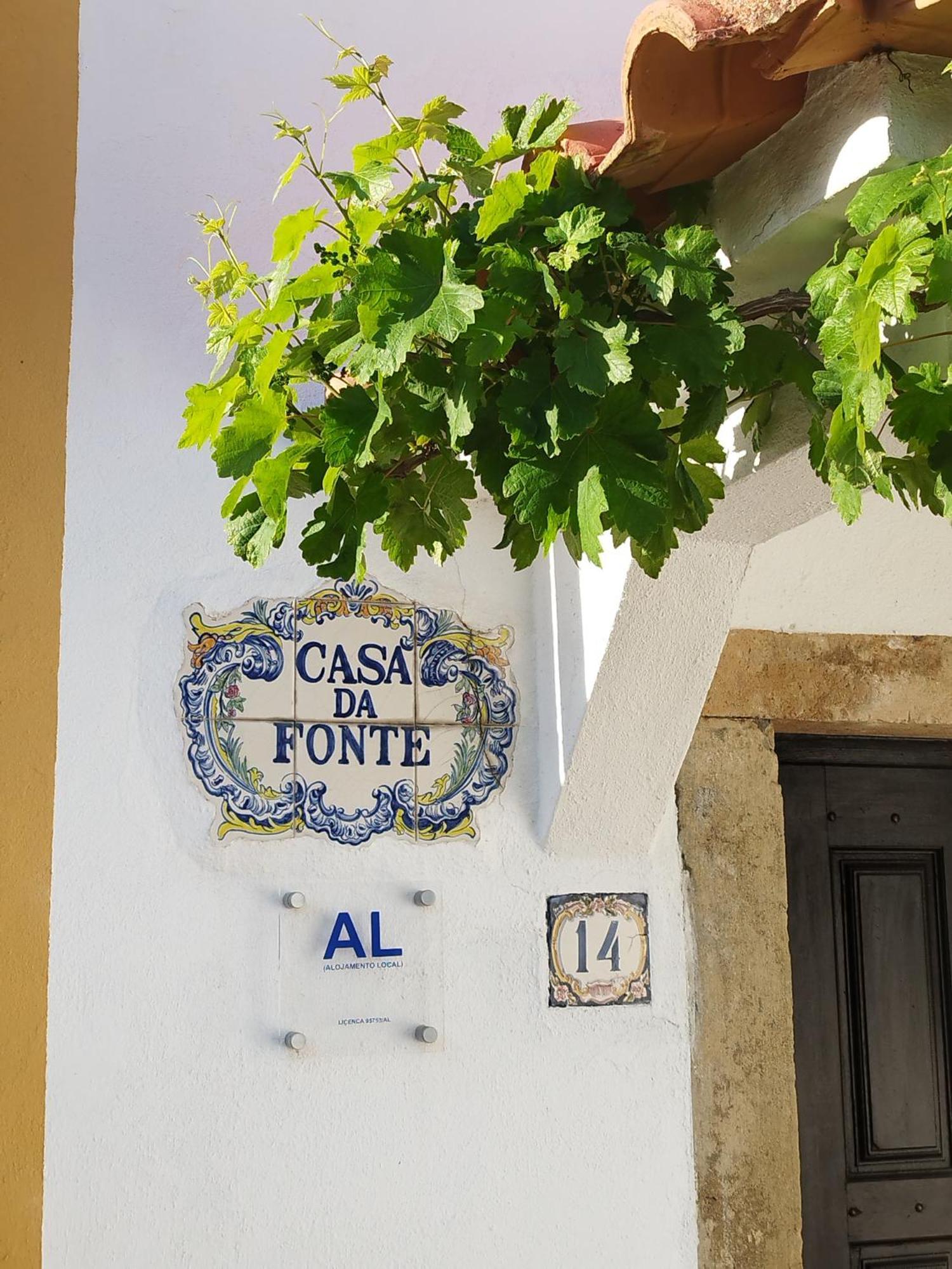A Casa Da Fonte Vila Alviobeira Exterior foto